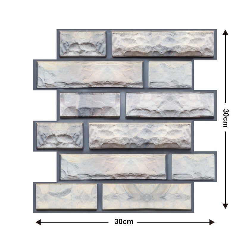 10Pcs 3D Peel en Stick Muurtegels (30cmx30cm)