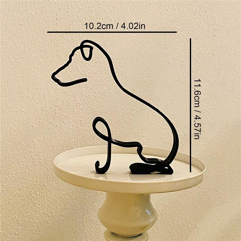 Dog Abstract Art Sculpture - Herding dogs - Dog Savant