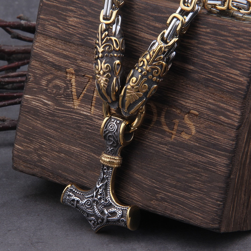 Dragon Head Ketting Viking 2021 | NIEUW