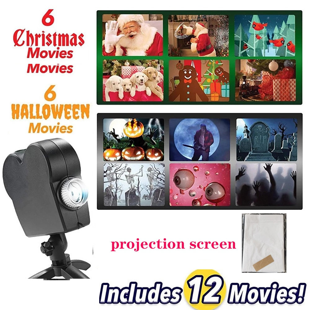 Festive House™ - Kerstmis Holografische Projector SET