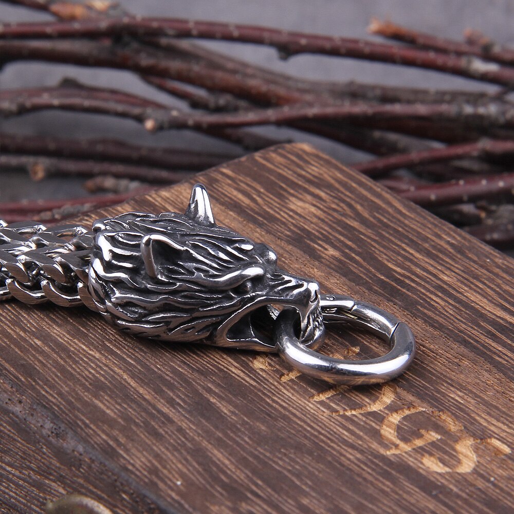 Rock Viking Wolf Charm Armband | PREMIUM 2020