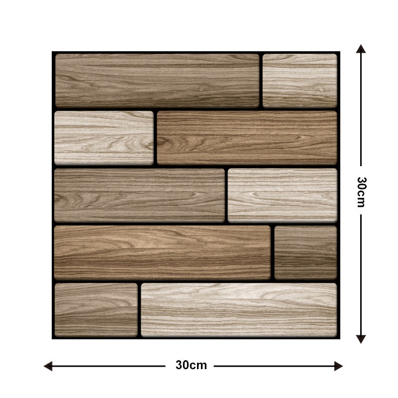 10Pcs 3D Peel en Stick Muurtegels (30cmx30cm)