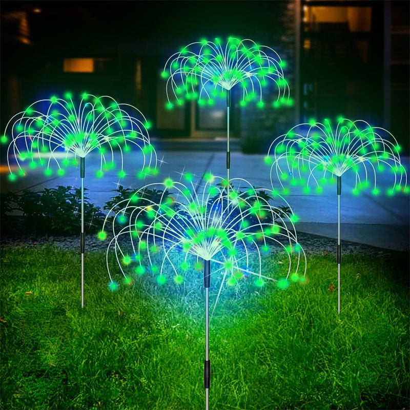 Waterdichte Zonne Garden Vuurwerk Lamp Belleza