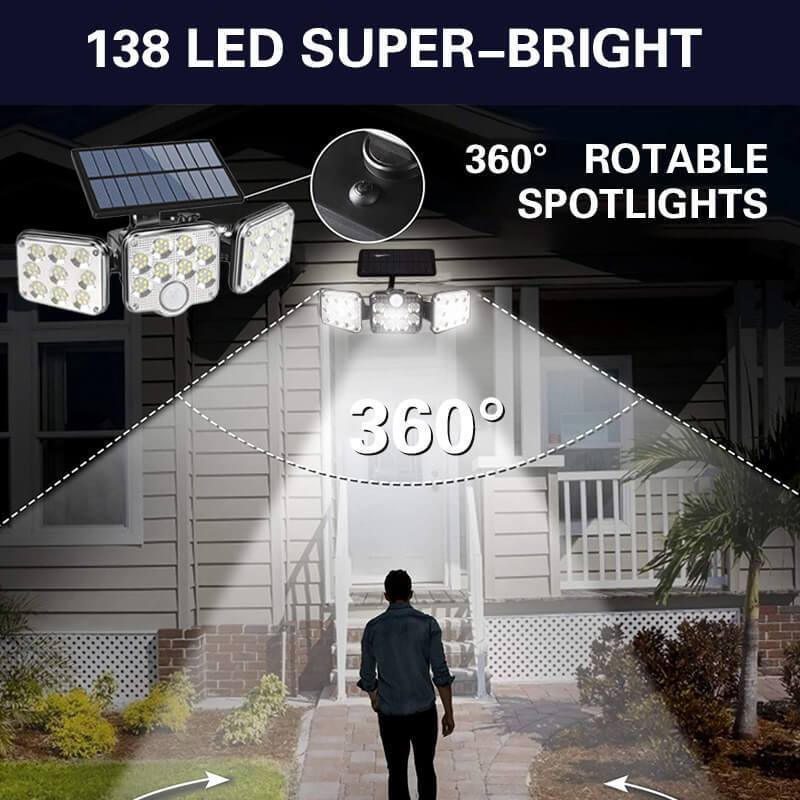 Smart Light™ - Drievoudige Geleide Zonnemuurlamp