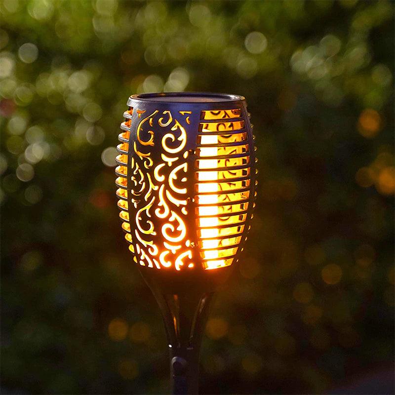 Solar Flame Torch | Garden Light | Waterproof - WestNest.in