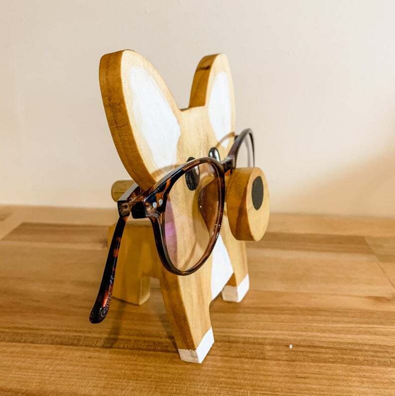386 - Minimals™ - Handgemaakte Brillenhouder In Schattig Dierenmotief