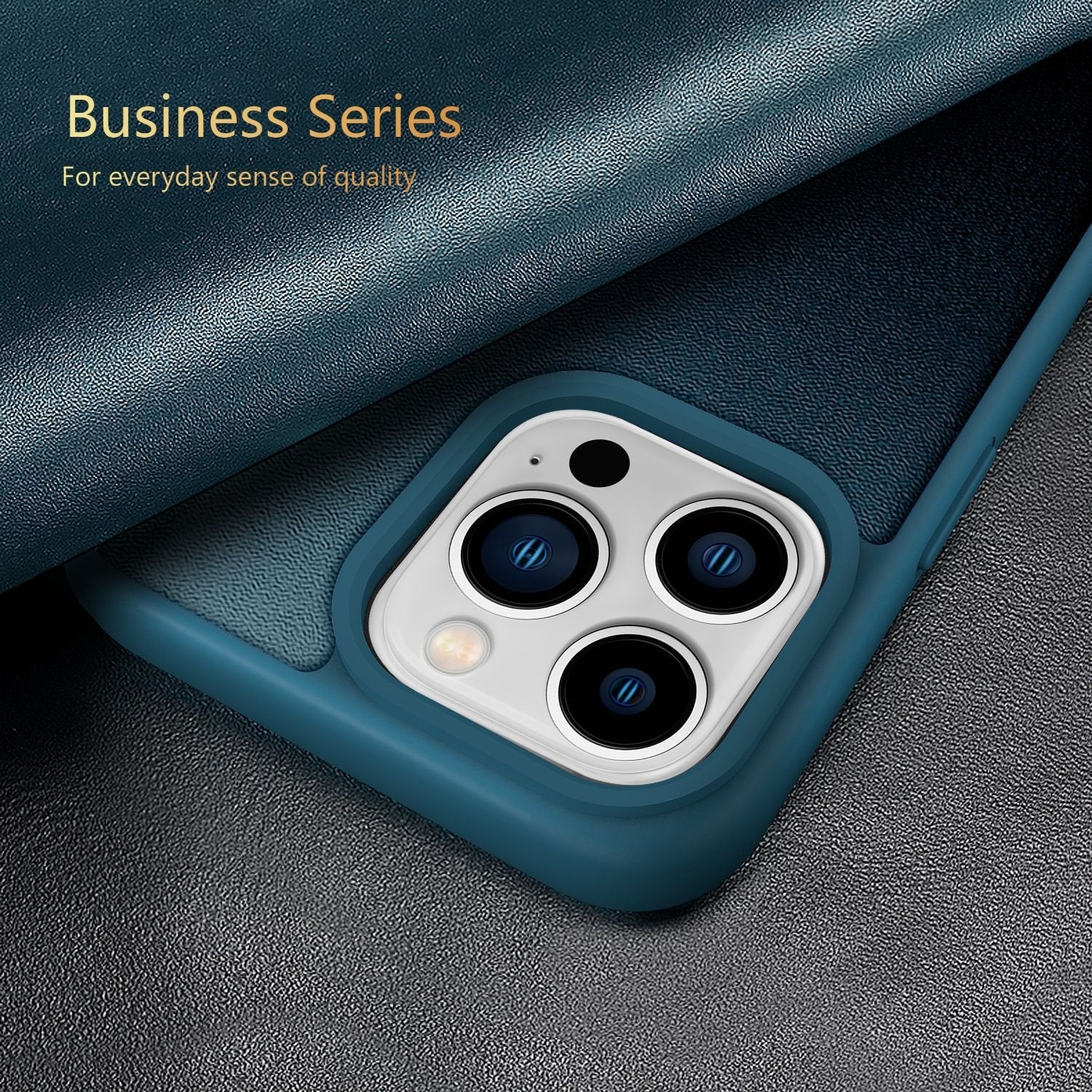 Velise™ - Business Series Flip Leather Case Voor iPhone