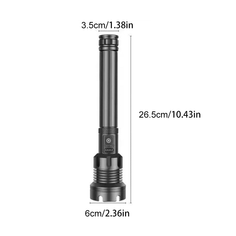 MOVA™ - Oplaadbare Tactische LED Laser Zaklamp