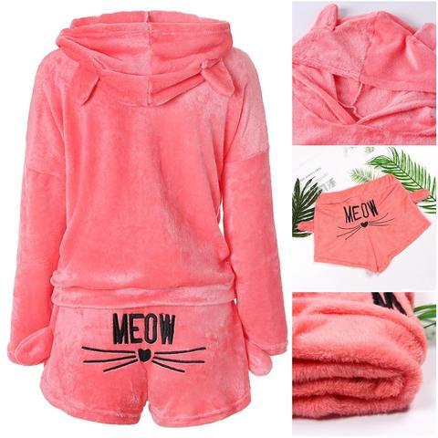 Warme Meow Kat Pyjama Set
